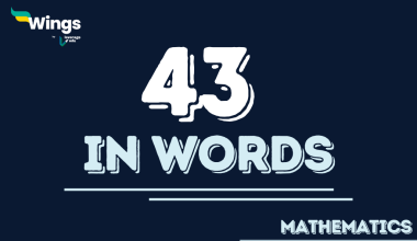 43 in Words