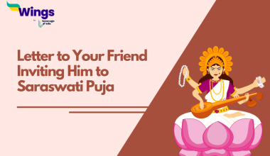 Letter to Your Friend Inviting Him to Saraswati Puja