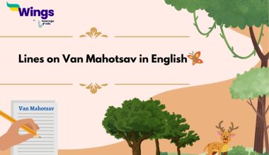 Lines on Van Mahotsav in English