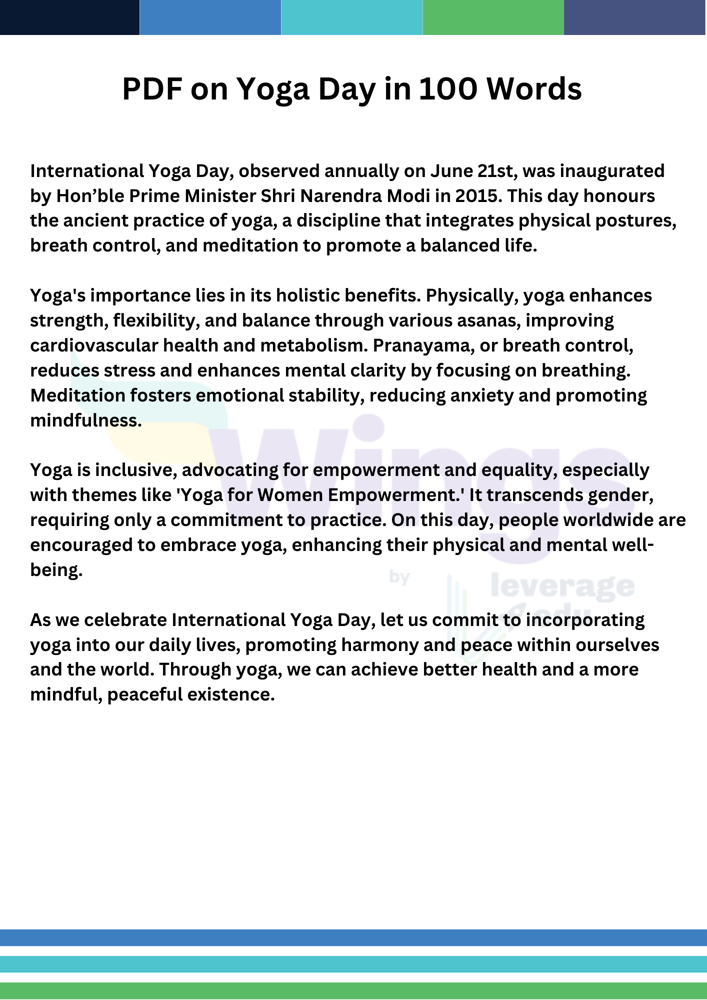 essay on yoga postures