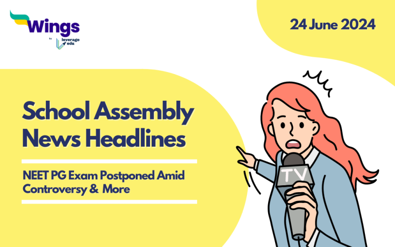 24 June School Assembly News Headlines