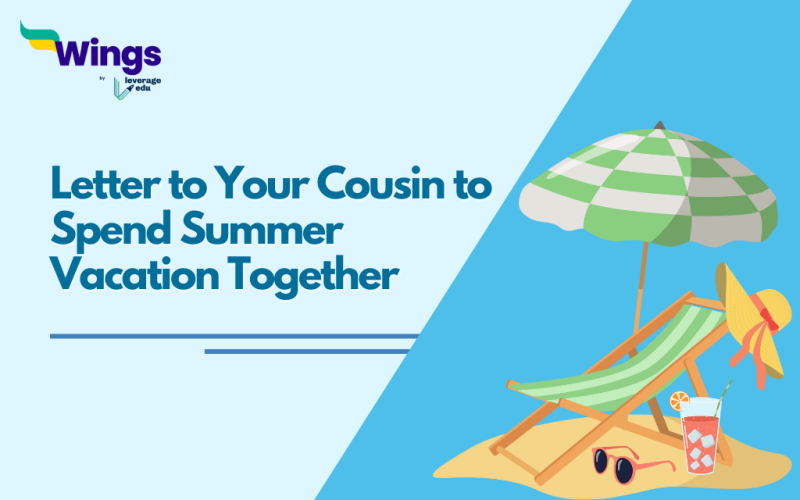 Letter to Your Cousin to Spend Summer Vacation Together