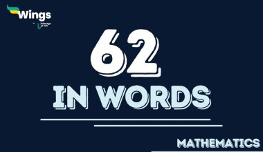 62 in Words