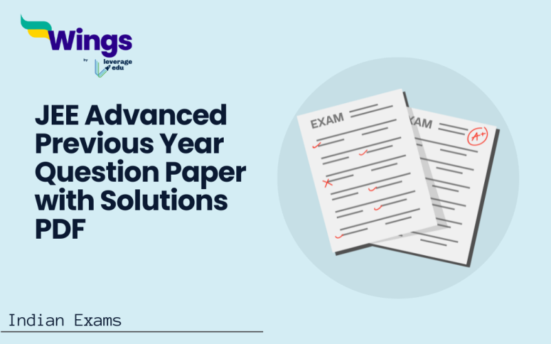 JEE Advanced Previous Year Question Paper with Solutions PDF