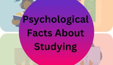 psychology facts about studying