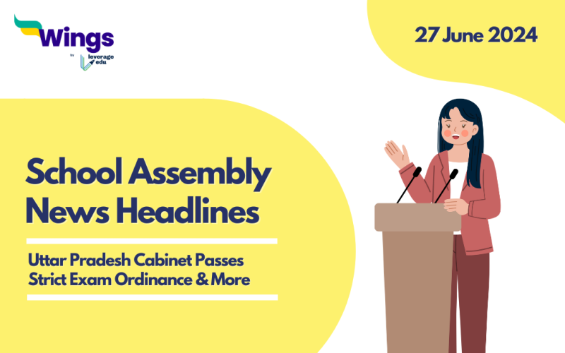 27 June School Assembly News Headlines