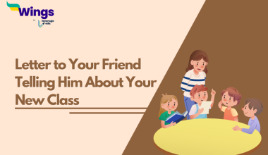Letter to Your Friend Telling Him About Your New Class