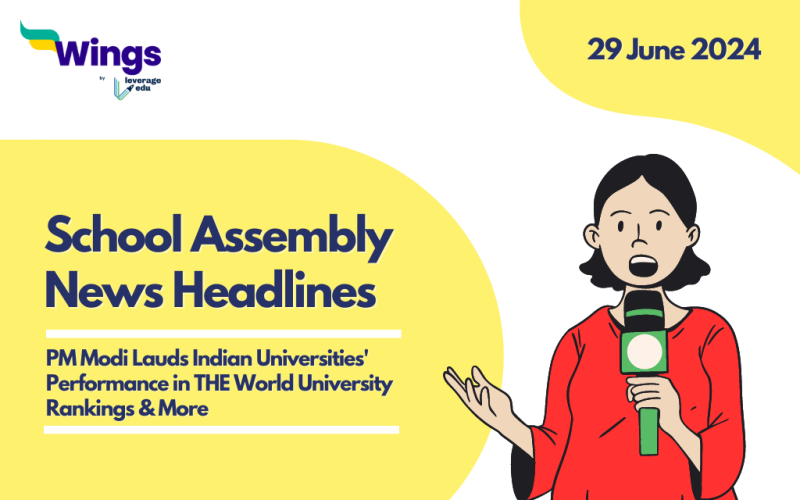29 June School Assembly News Headlines