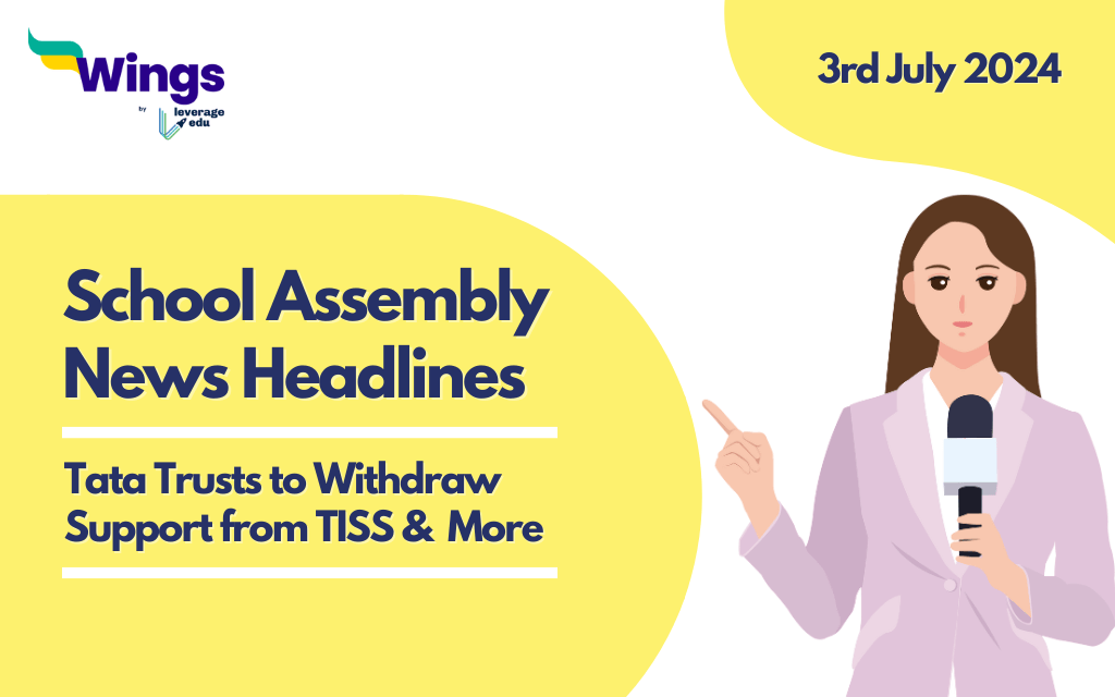 3 July School Assembly News Headlines