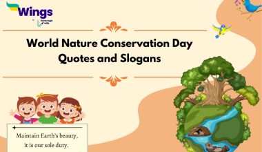 World Nature Conservation Day Quotes and Slogans