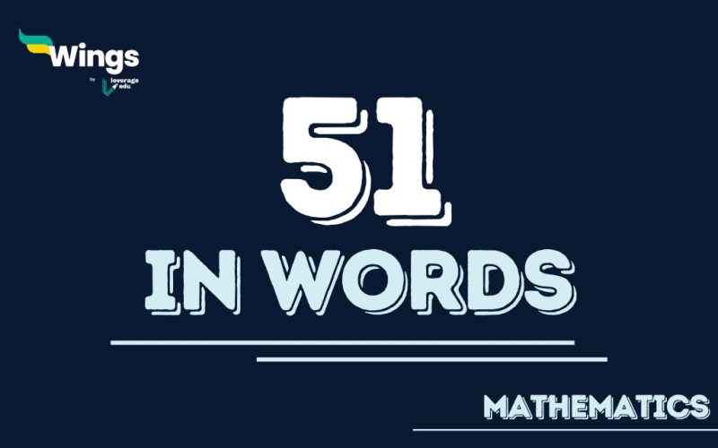 51 in Words