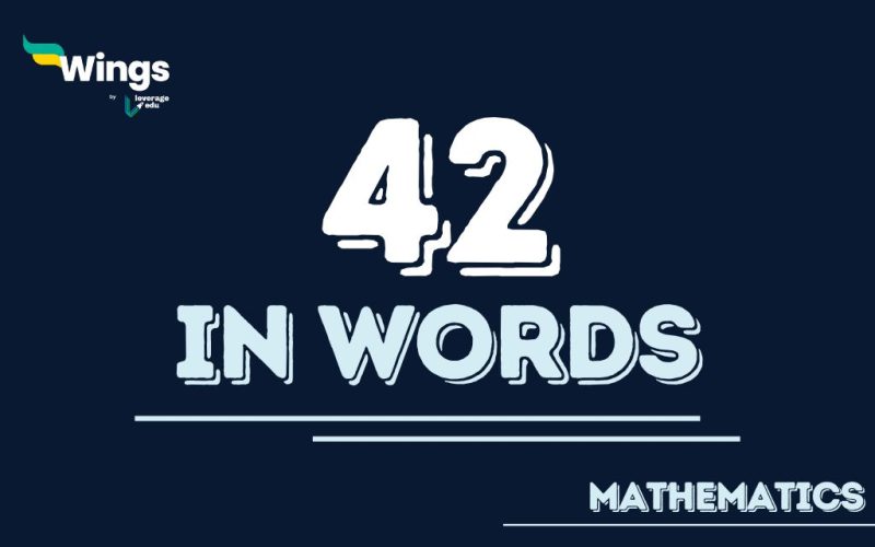 42 in words