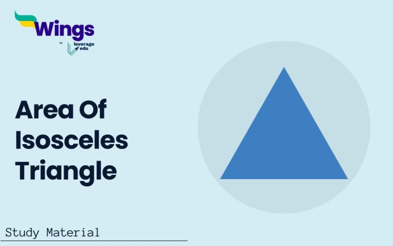 Area Of Isosceles Triangle