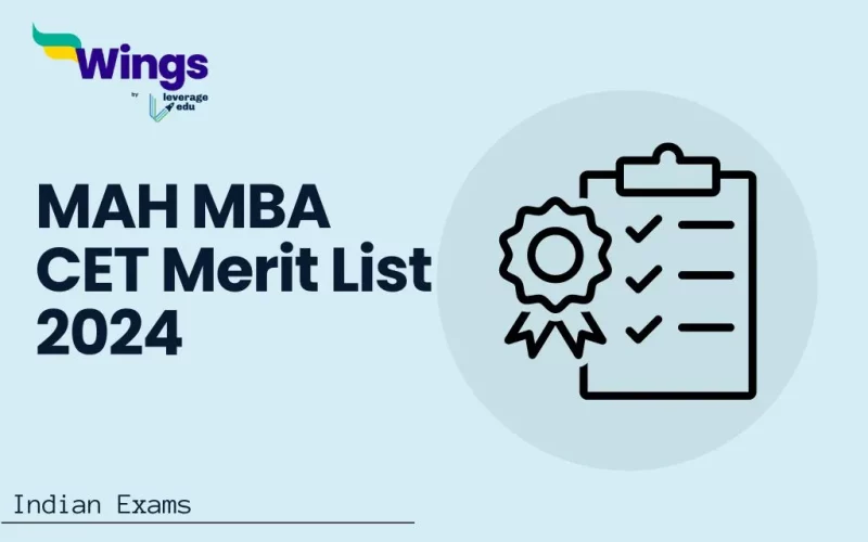 MAH MBA CET Merit List 2024