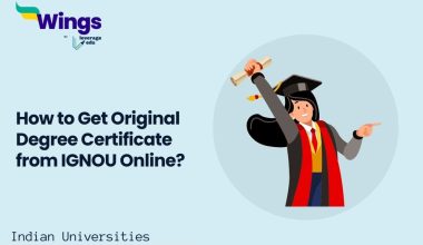 How to Get Original Degree Certificate from IGNOU Online?