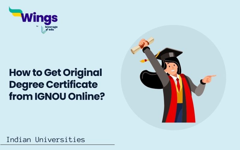 How to Get Original Degree Certificate from IGNOU Online?