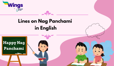 Lines on Nag Panchami in English