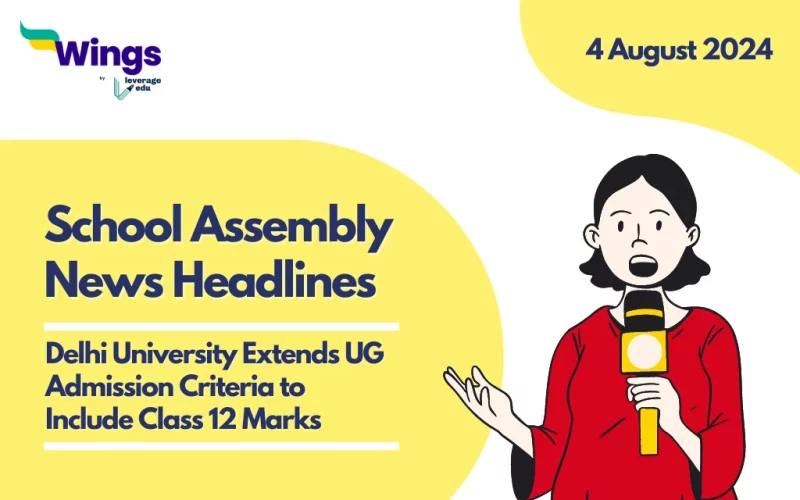 School Assembly News Headlines 4 August 2024