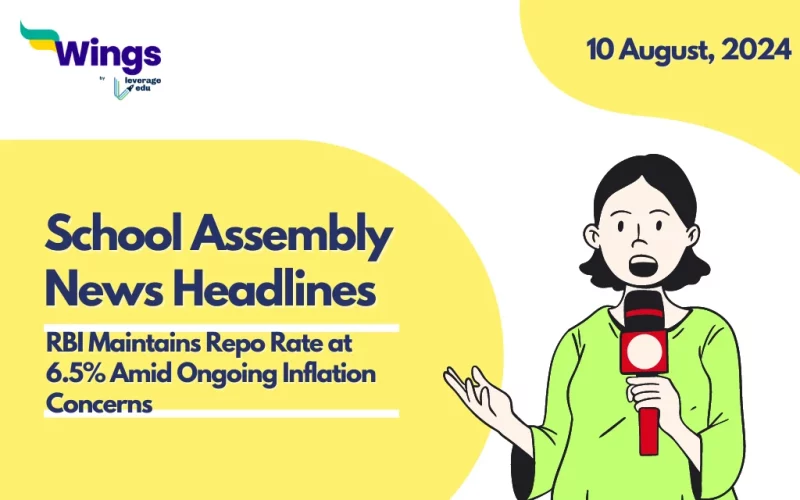 School Assembly News Headlines 10 August 2024