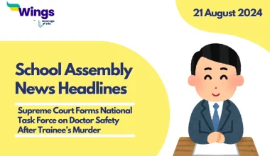 School Assembly News Headlines 21 August 2024