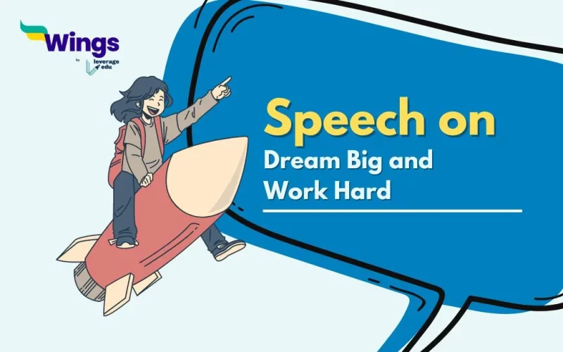 Speech on Dream Big and Work Hard