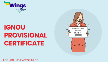 IGNOU Provisional Certificate