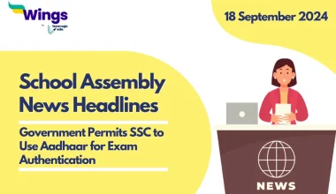 School Assembly News Headlines 18 September 2024