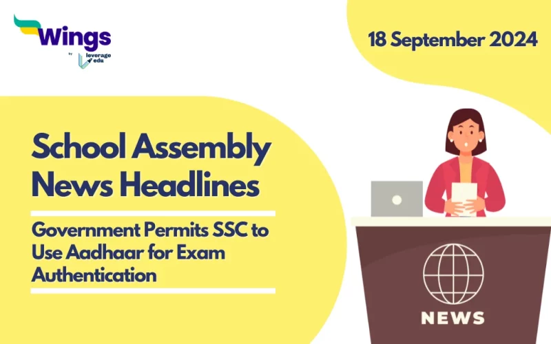 School Assembly News Headlines 18 September 2024