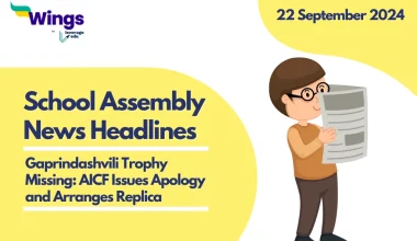 School Assembly News Headlines