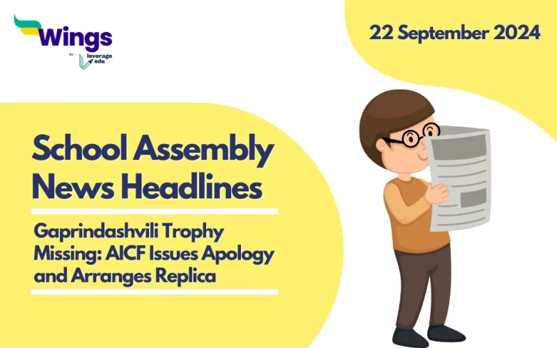 School Assembly News Headlines