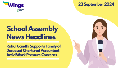 School Assembly News Headlines