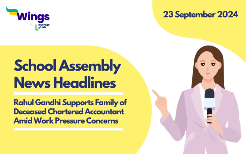 School Assembly News Headlines