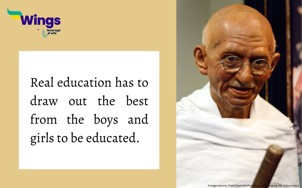 Gandhi Quotes on Education