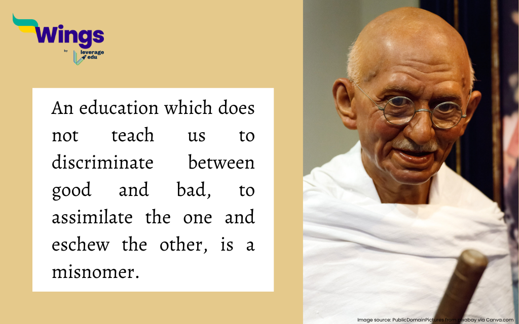 Gandhi Quotes on Education