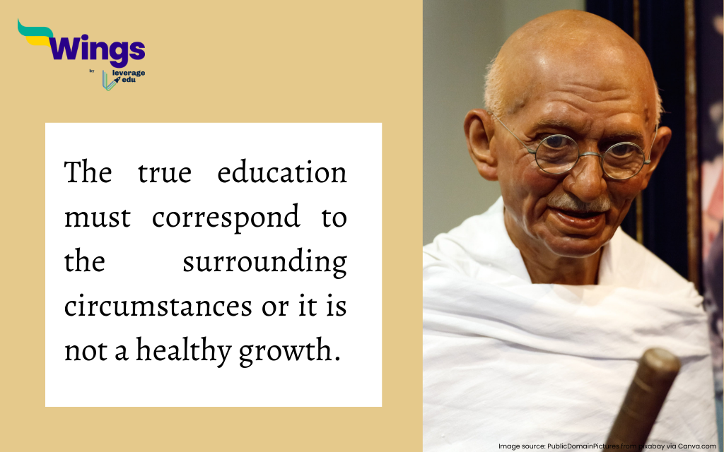 Gandhi Quotes on Education