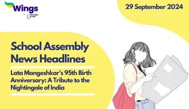 School Assembly News Headlines 29 September 2024