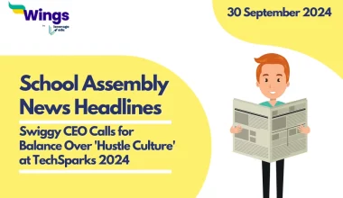 School Assembly News Headlines 30 September 2024