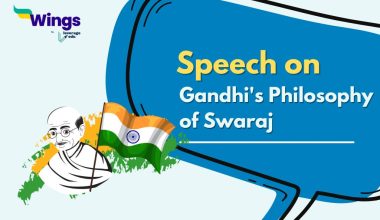 Gandhi's Philosophy of Swaraj Speech