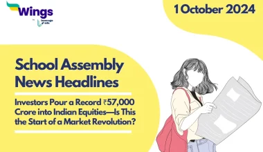 School Assembly News Headlines 1 October 2024