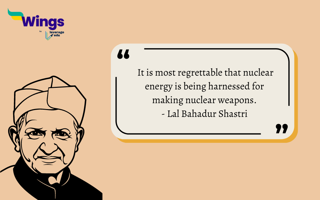 Lal Bahadur Shastri Slogans