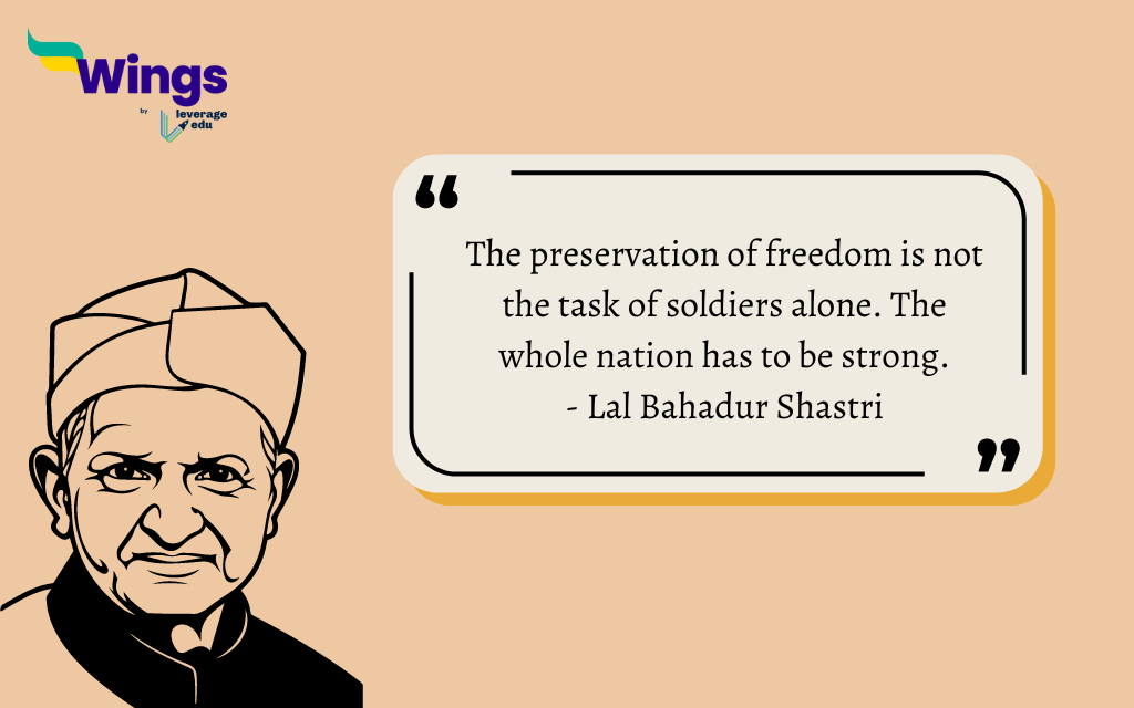 Lal Bahadur Shastri Slogans