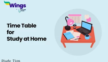 Time Table for Study at Home