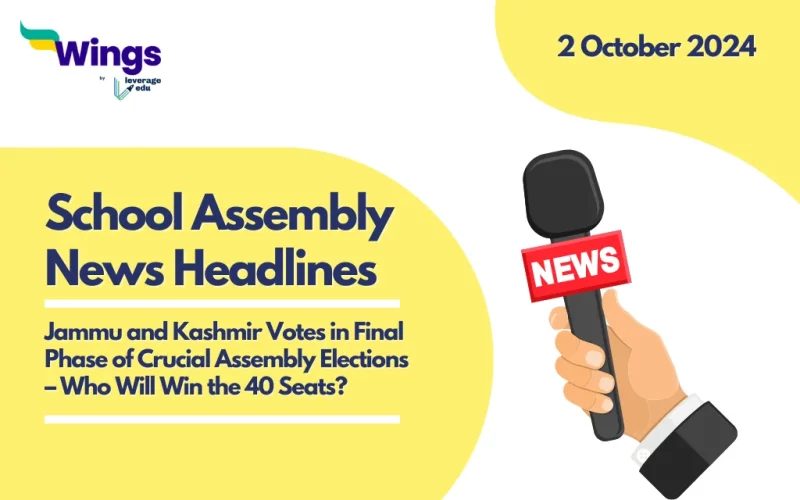 School Assembly News Headlines 2 October 2024