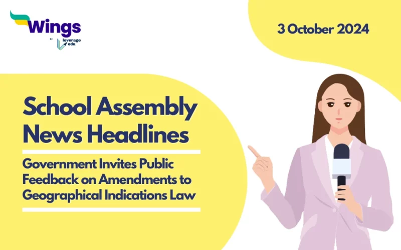 School Assembly News Headlines 3 October 2024