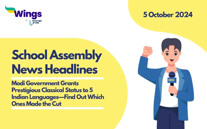 School Assembly News Headlines 5 October 2024