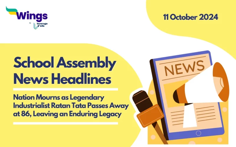 School Assembly News Headlines 11 October 2024