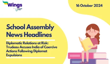 School Assembly News Headlines 16 October 2024