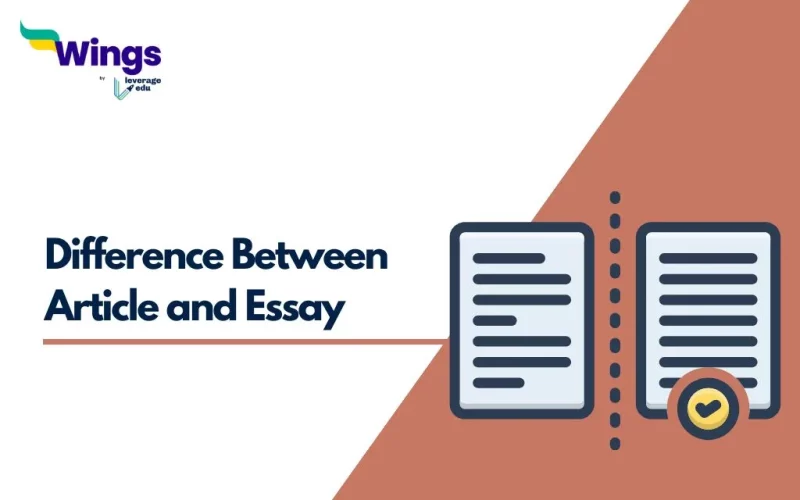 Difference Between Article and Essay