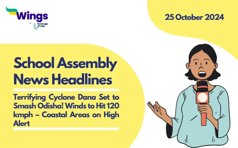 School Assembly News Headlines 25 October 2024