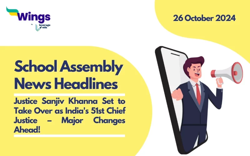 School Assembly News Headlines 26 October 2024